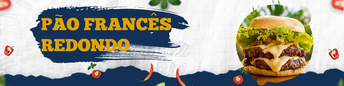 Lanches no Po Francs Redondo (Po Careca)